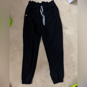figs high waisted joggers xs